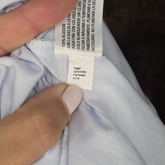 Wild Fable Target Graphic Tee Shirt Short Sleeve Oversized Sky Blue XL - Picture 8 of 8